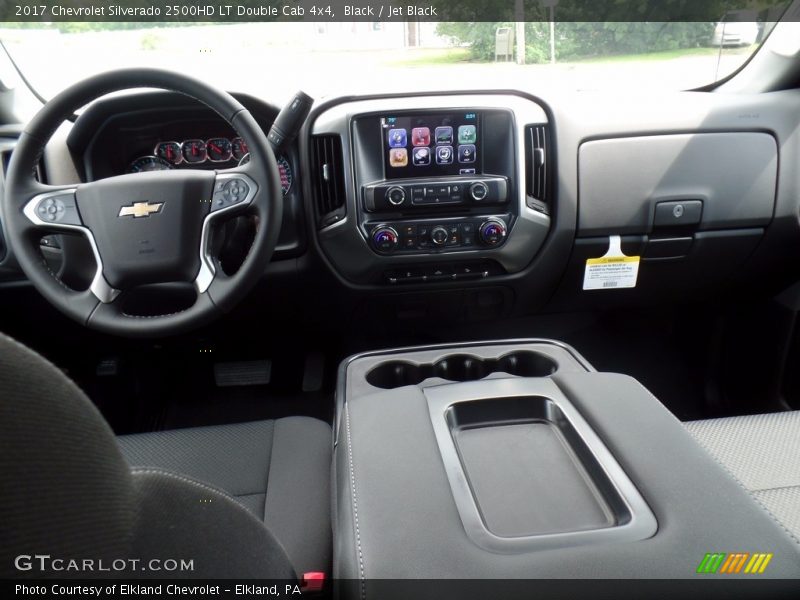 Black / Jet Black 2017 Chevrolet Silverado 2500HD LT Double Cab 4x4