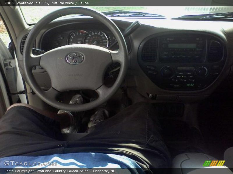 Natural White / Taupe 2006 Toyota Sequoia SR5