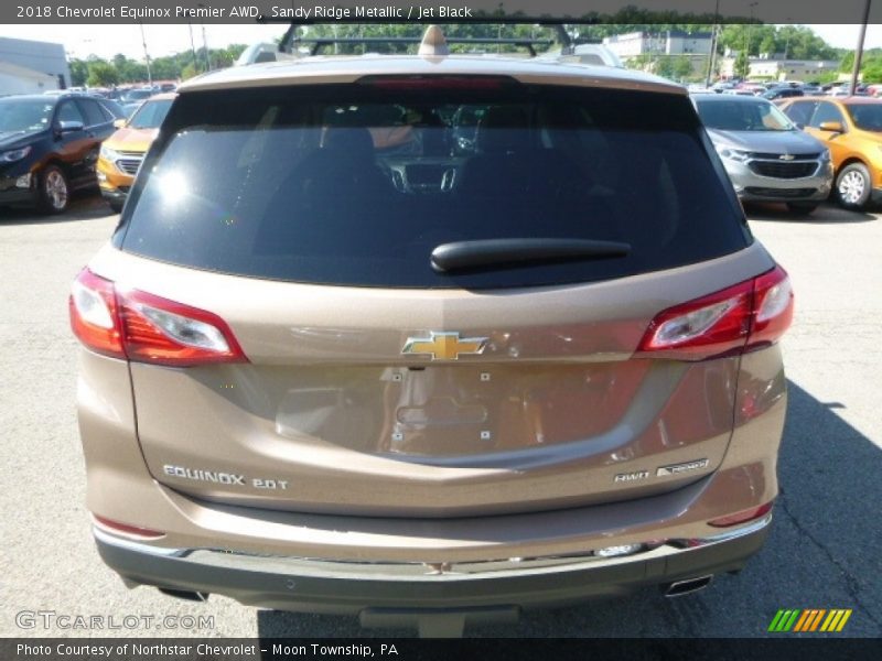 Sandy Ridge Metallic / Jet Black 2018 Chevrolet Equinox Premier AWD