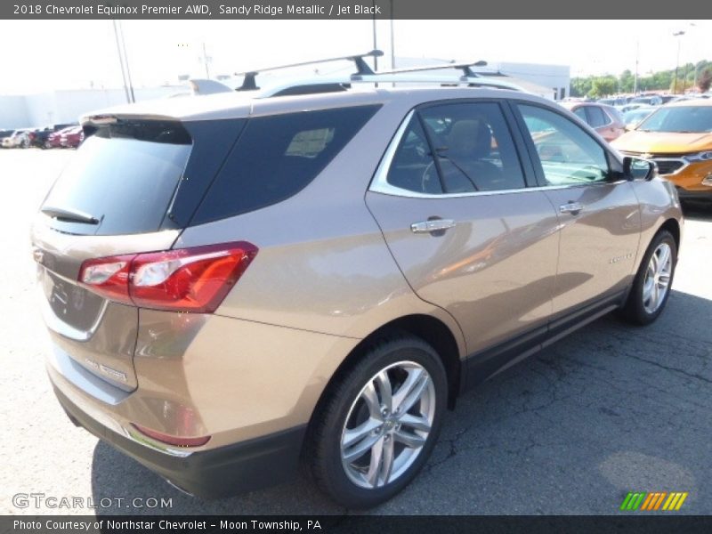 Sandy Ridge Metallic / Jet Black 2018 Chevrolet Equinox Premier AWD