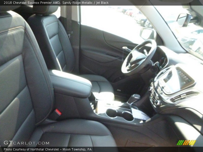 Sandy Ridge Metallic / Jet Black 2018 Chevrolet Equinox Premier AWD