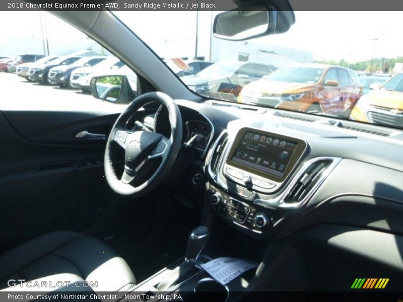 Sandy Ridge Metallic / Jet Black 2018 Chevrolet Equinox Premier AWD