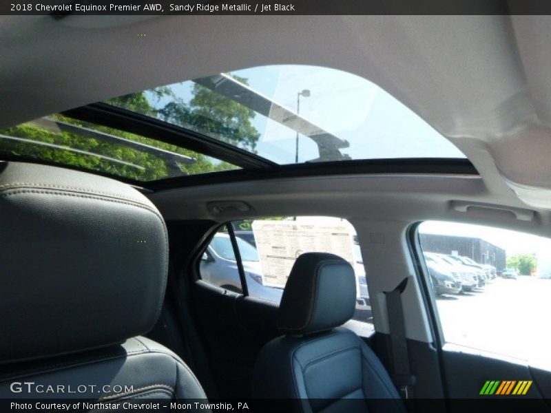Sandy Ridge Metallic / Jet Black 2018 Chevrolet Equinox Premier AWD