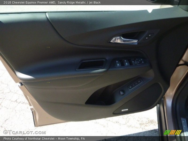 Sandy Ridge Metallic / Jet Black 2018 Chevrolet Equinox Premier AWD
