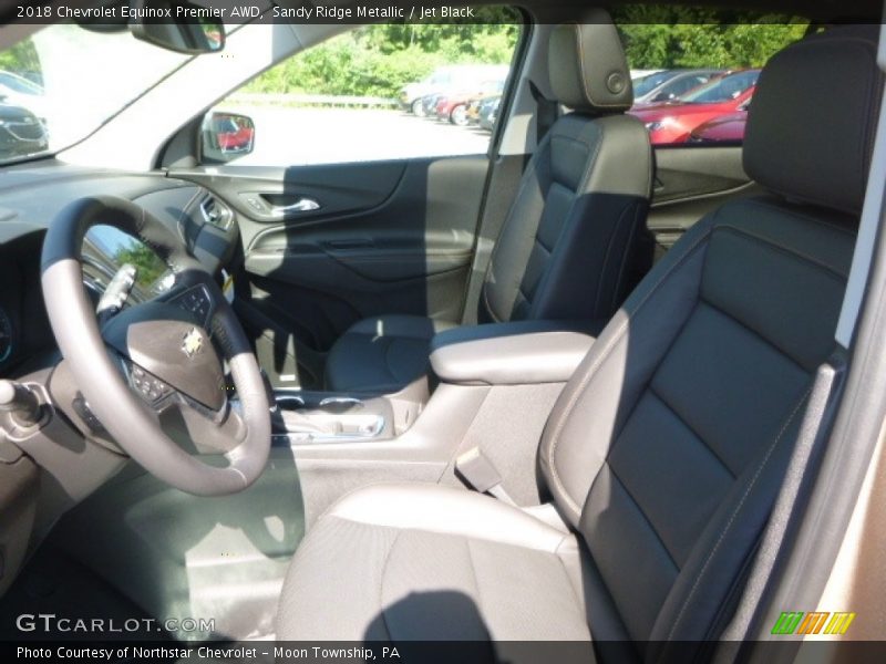 Sandy Ridge Metallic / Jet Black 2018 Chevrolet Equinox Premier AWD