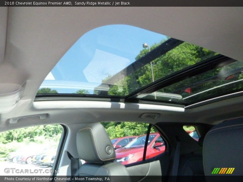 Sandy Ridge Metallic / Jet Black 2018 Chevrolet Equinox Premier AWD