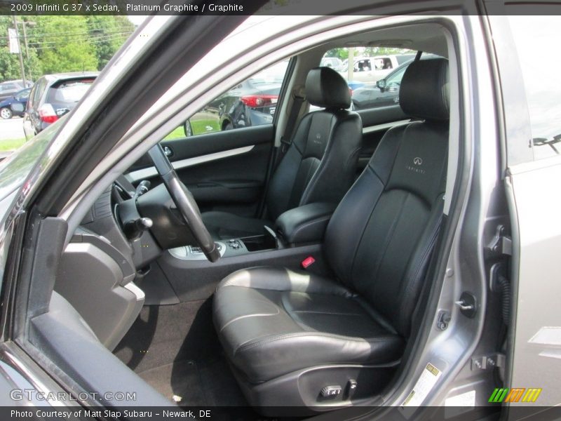 Platinum Graphite / Graphite 2009 Infiniti G 37 x Sedan