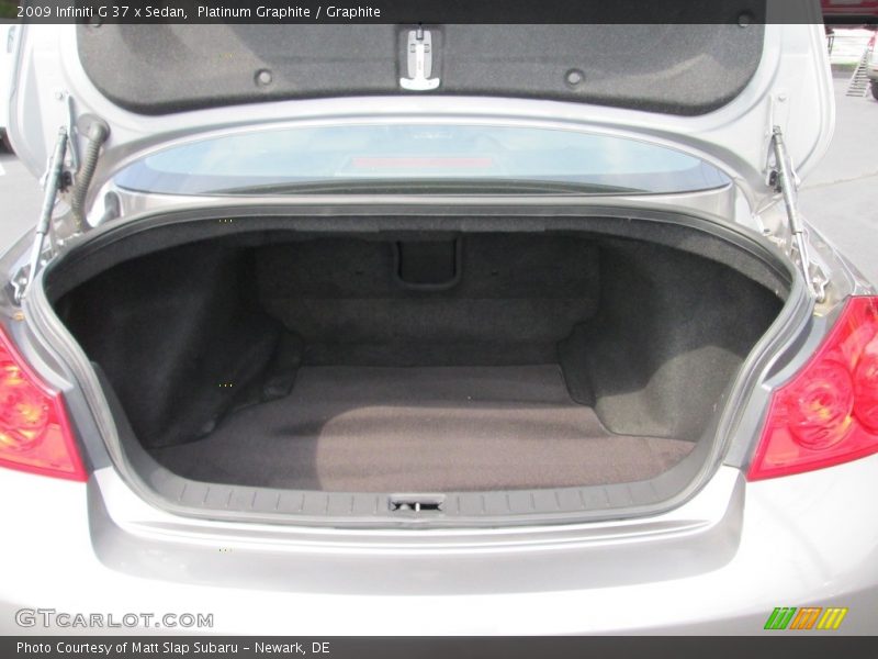 Platinum Graphite / Graphite 2009 Infiniti G 37 x Sedan