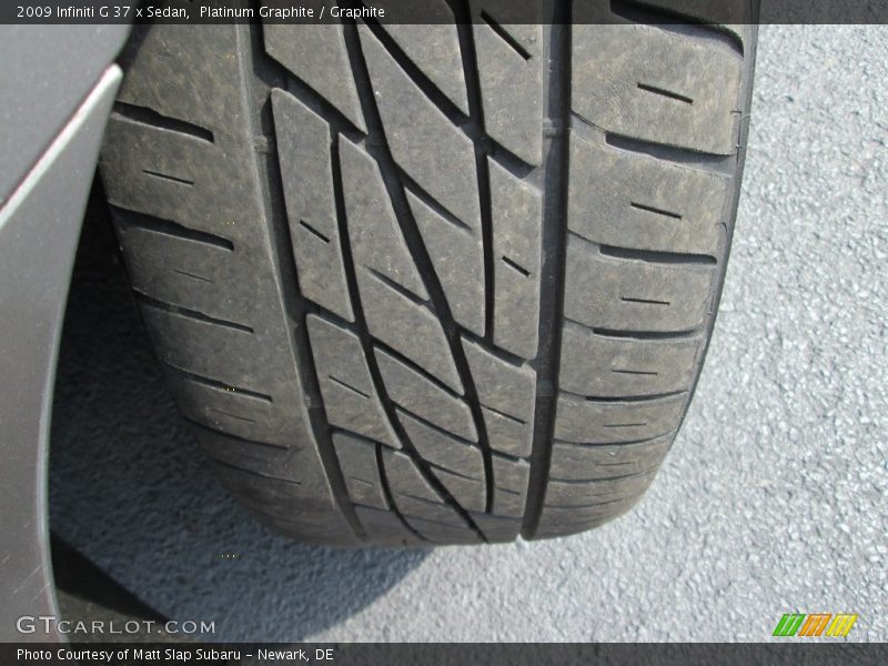 Platinum Graphite / Graphite 2009 Infiniti G 37 x Sedan