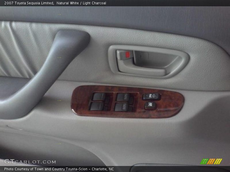 Natural White / Light Charcoal 2007 Toyota Sequoia Limited
