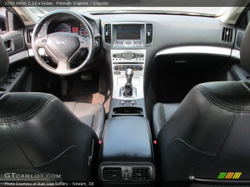 Platinum Graphite / Graphite 2009 Infiniti G 37 x Sedan