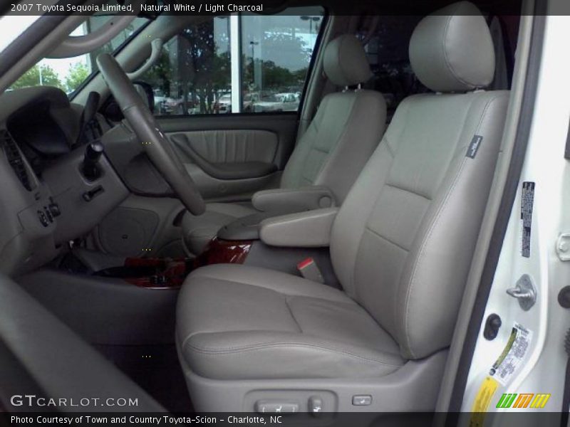 Natural White / Light Charcoal 2007 Toyota Sequoia Limited