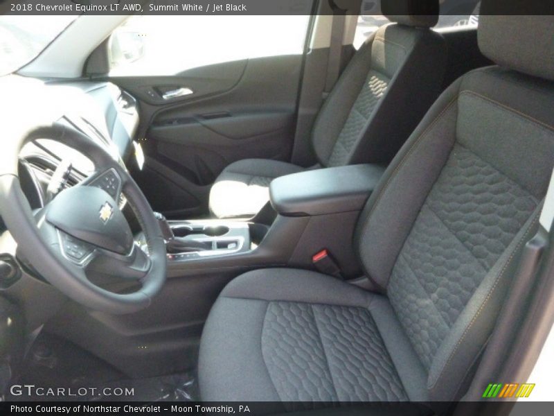 Summit White / Jet Black 2018 Chevrolet Equinox LT AWD