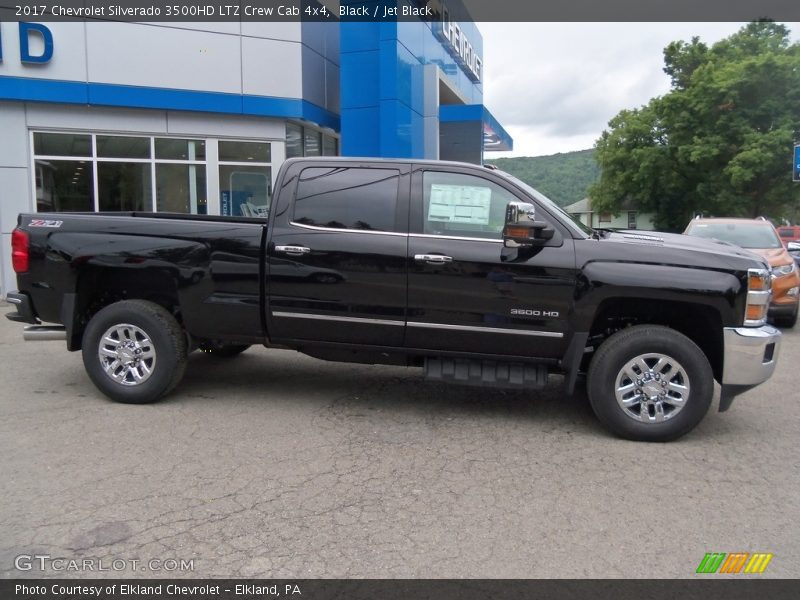 Black / Jet Black 2017 Chevrolet Silverado 3500HD LTZ Crew Cab 4x4