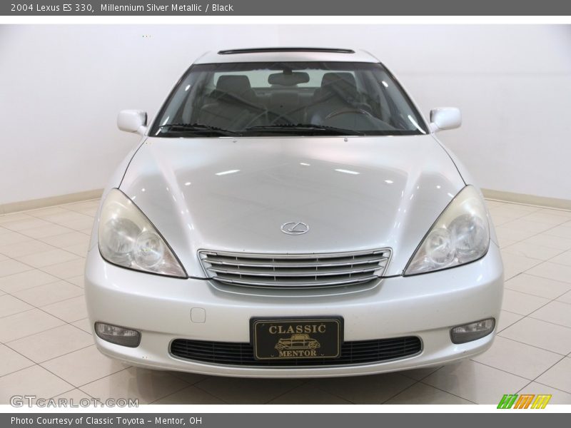 Millennium Silver Metallic / Black 2004 Lexus ES 330