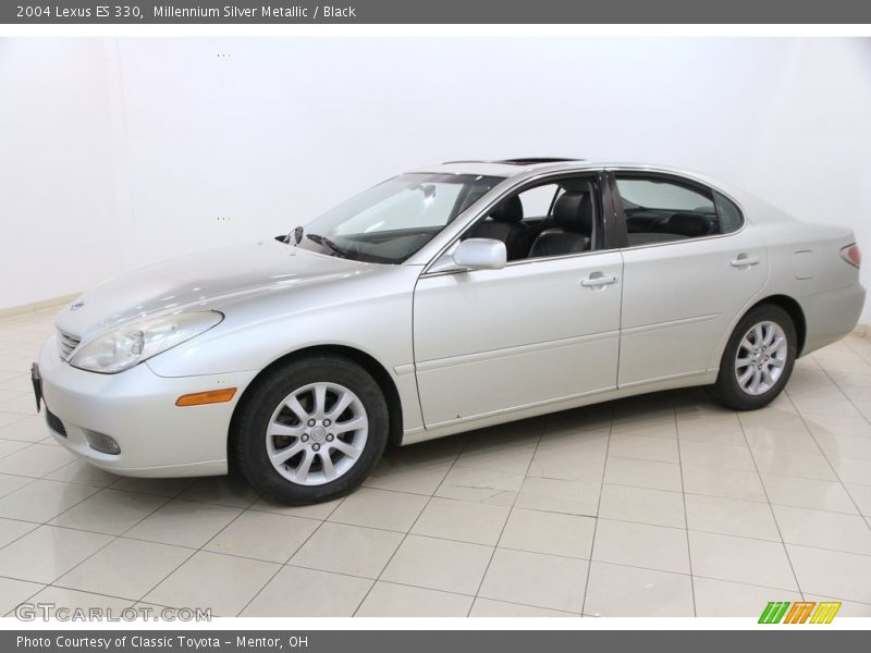 Millennium Silver Metallic / Black 2004 Lexus ES 330