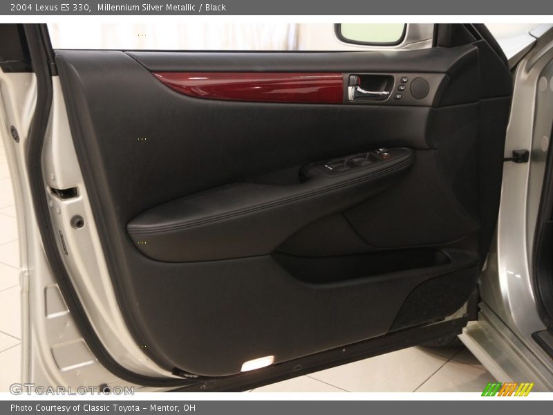 Millennium Silver Metallic / Black 2004 Lexus ES 330