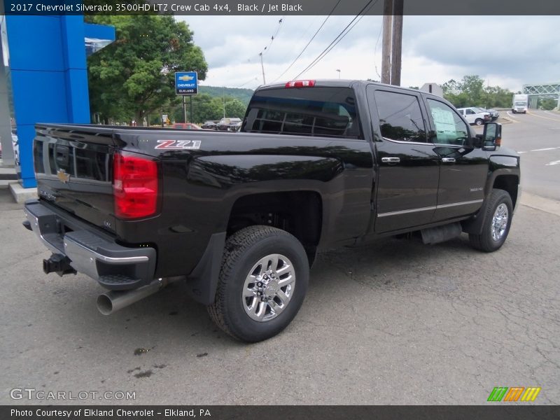 Black / Jet Black 2017 Chevrolet Silverado 3500HD LTZ Crew Cab 4x4