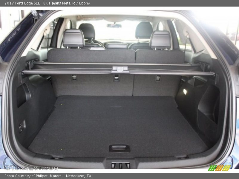 Blue Jeans Metallic / Ebony 2017 Ford Edge SEL