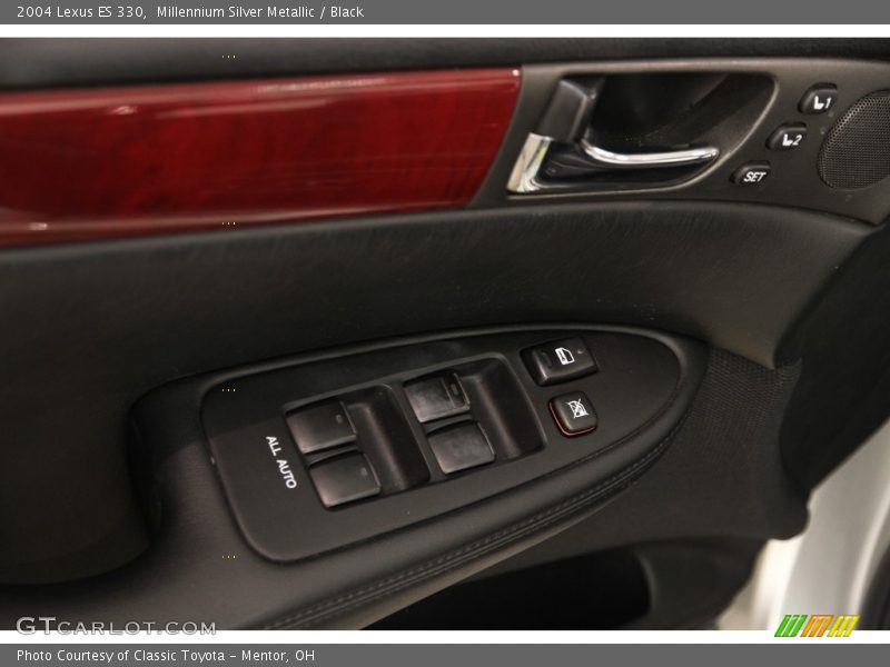Millennium Silver Metallic / Black 2004 Lexus ES 330