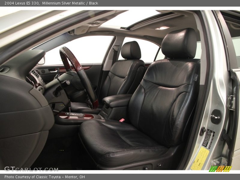 Millennium Silver Metallic / Black 2004 Lexus ES 330