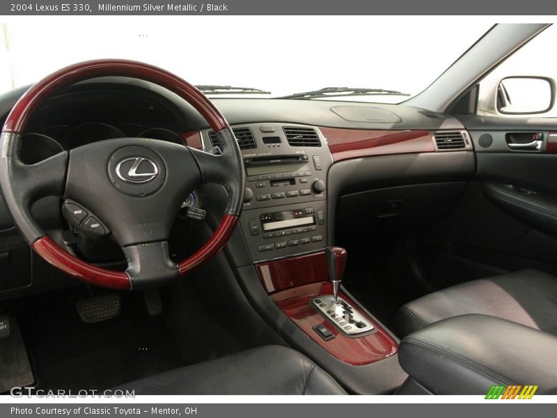 Millennium Silver Metallic / Black 2004 Lexus ES 330