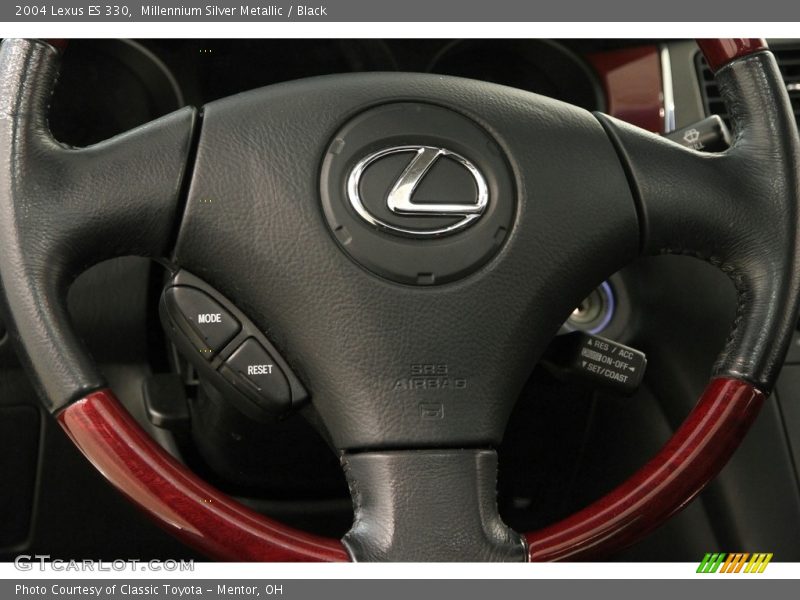 Millennium Silver Metallic / Black 2004 Lexus ES 330