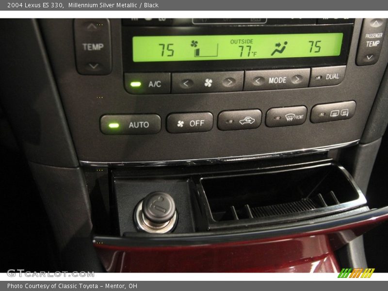 Millennium Silver Metallic / Black 2004 Lexus ES 330