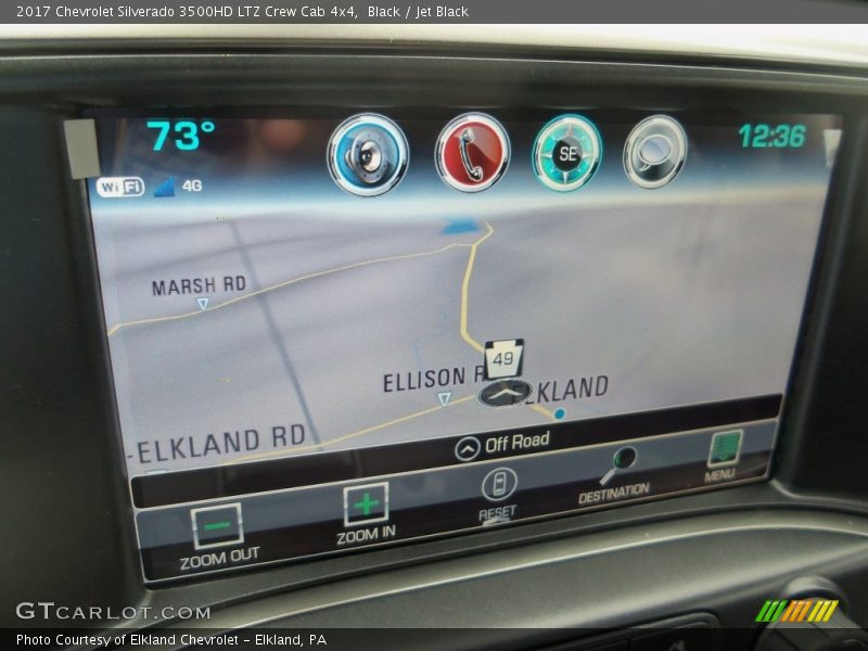 Black / Jet Black 2017 Chevrolet Silverado 3500HD LTZ Crew Cab 4x4