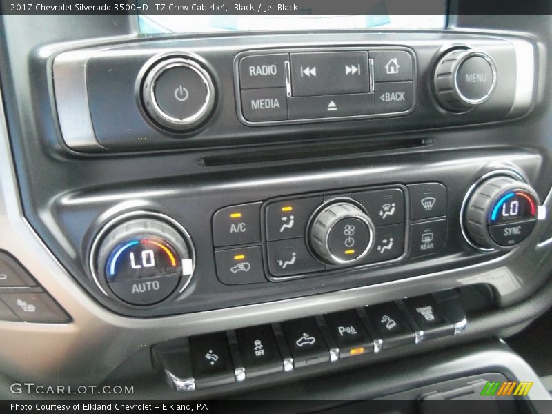 Black / Jet Black 2017 Chevrolet Silverado 3500HD LTZ Crew Cab 4x4
