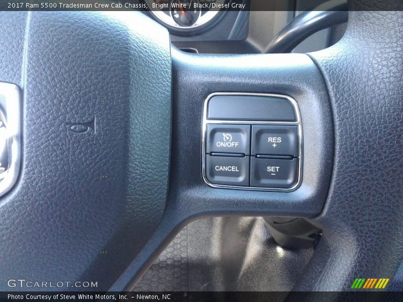 Bright White / Black/Diesel Gray 2017 Ram 5500 Tradesman Crew Cab Chassis