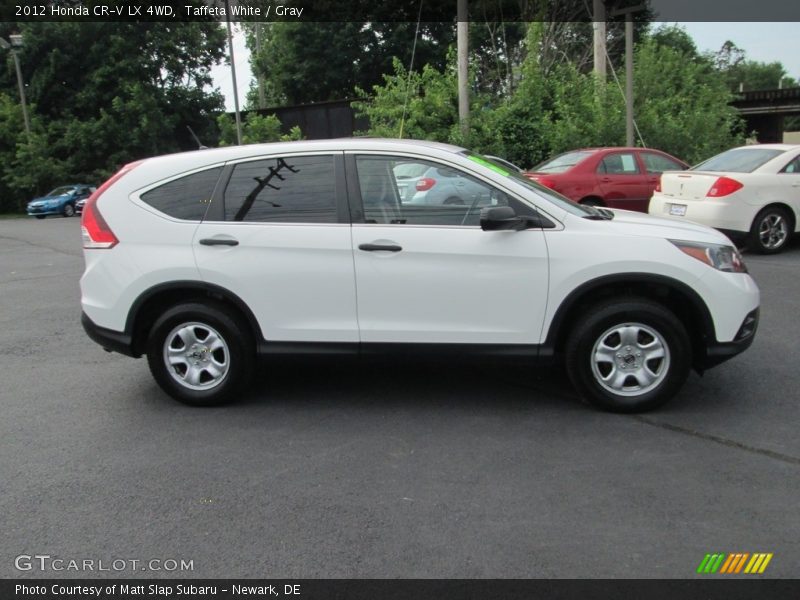 Taffeta White / Gray 2012 Honda CR-V LX 4WD