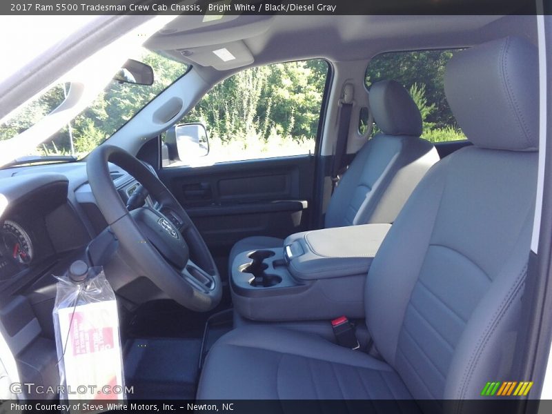 Bright White / Black/Diesel Gray 2017 Ram 5500 Tradesman Crew Cab Chassis