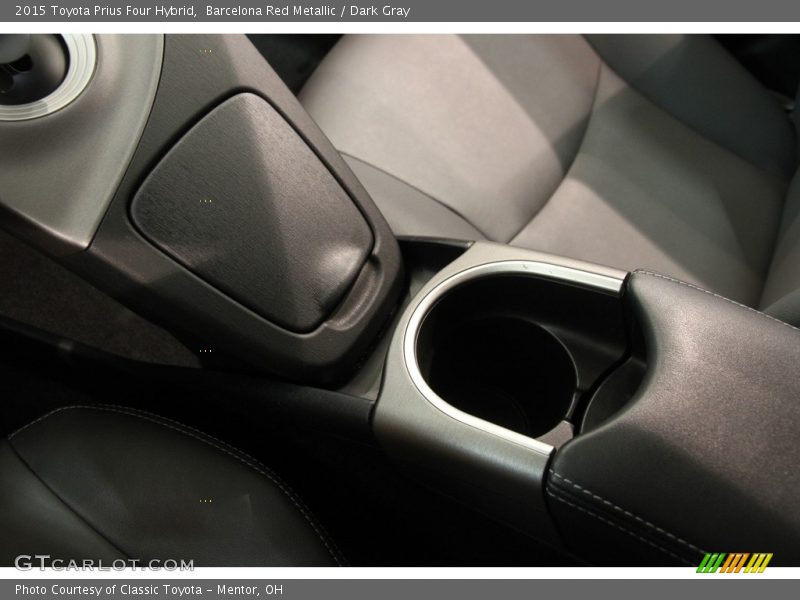 Barcelona Red Metallic / Dark Gray 2015 Toyota Prius Four Hybrid