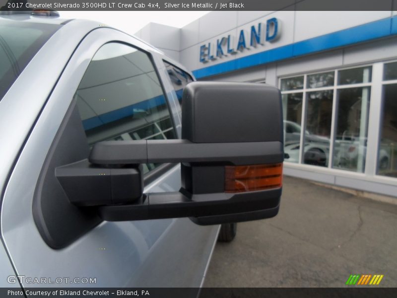 Silver Ice Metallic / Jet Black 2017 Chevrolet Silverado 3500HD LT Crew Cab 4x4