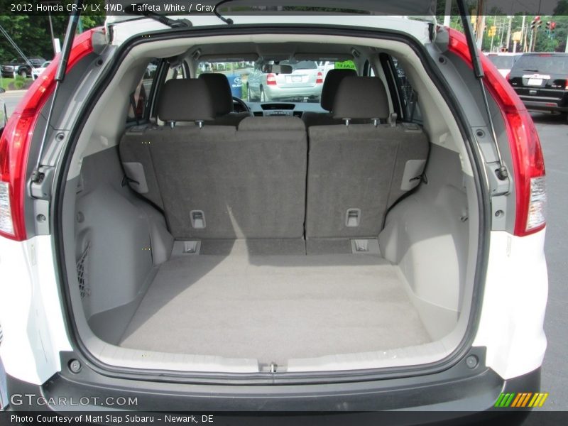 Taffeta White / Gray 2012 Honda CR-V LX 4WD