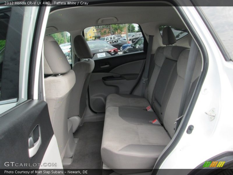 Taffeta White / Gray 2012 Honda CR-V LX 4WD