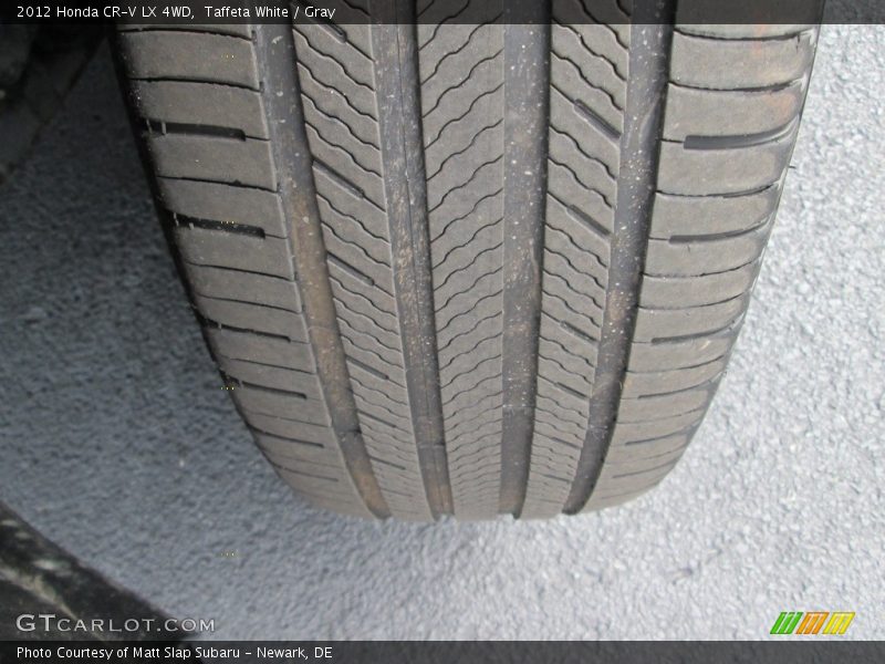 Taffeta White / Gray 2012 Honda CR-V LX 4WD