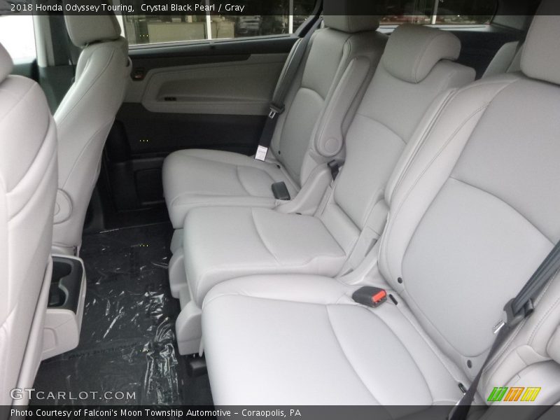 Crystal Black Pearl / Gray 2018 Honda Odyssey Touring