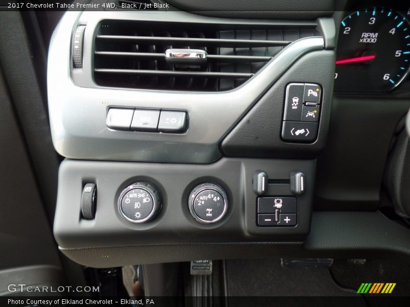 Black / Jet Black 2017 Chevrolet Tahoe Premier 4WD