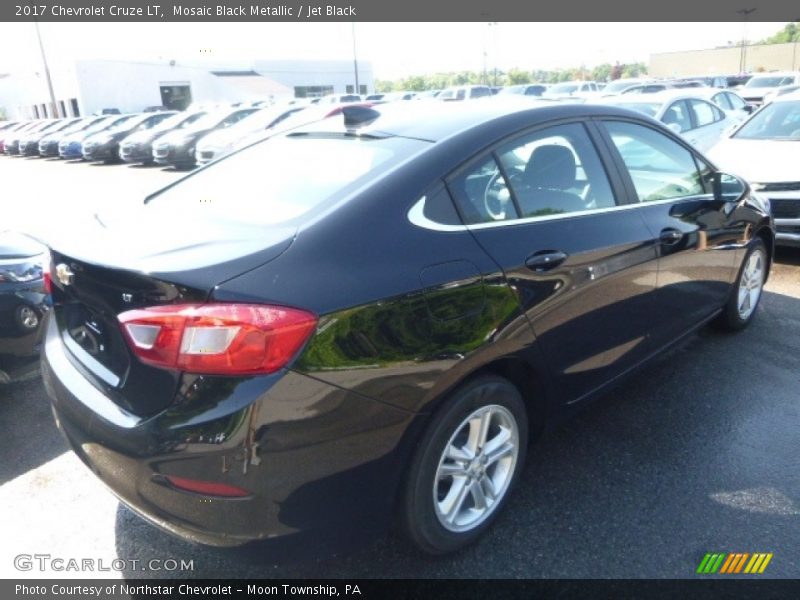 Mosaic Black Metallic / Jet Black 2017 Chevrolet Cruze LT