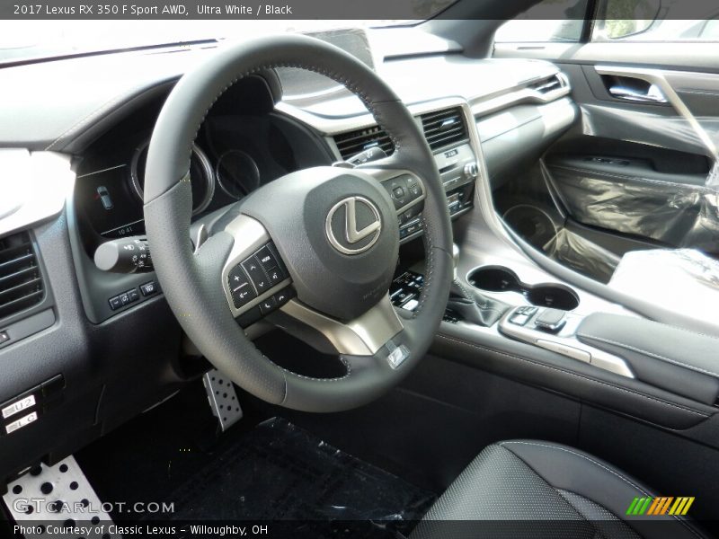 Ultra White / Black 2017 Lexus RX 350 F Sport AWD