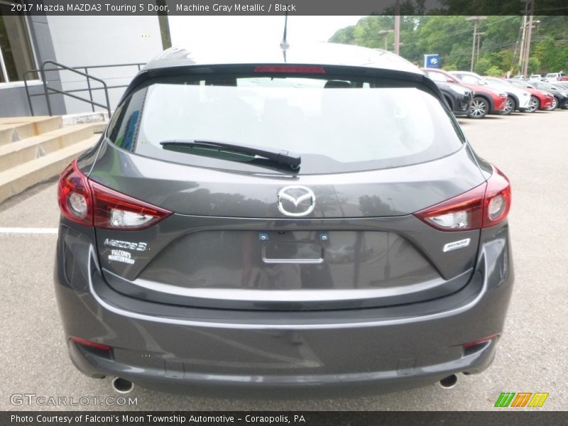 Machine Gray Metallic / Black 2017 Mazda MAZDA3 Touring 5 Door