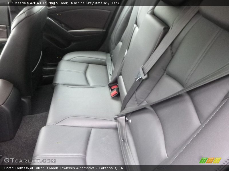 Machine Gray Metallic / Black 2017 Mazda MAZDA3 Touring 5 Door