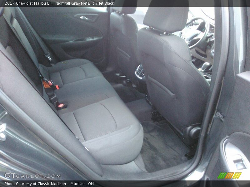Nightfall Gray Metallic / Jet Black 2017 Chevrolet Malibu LT