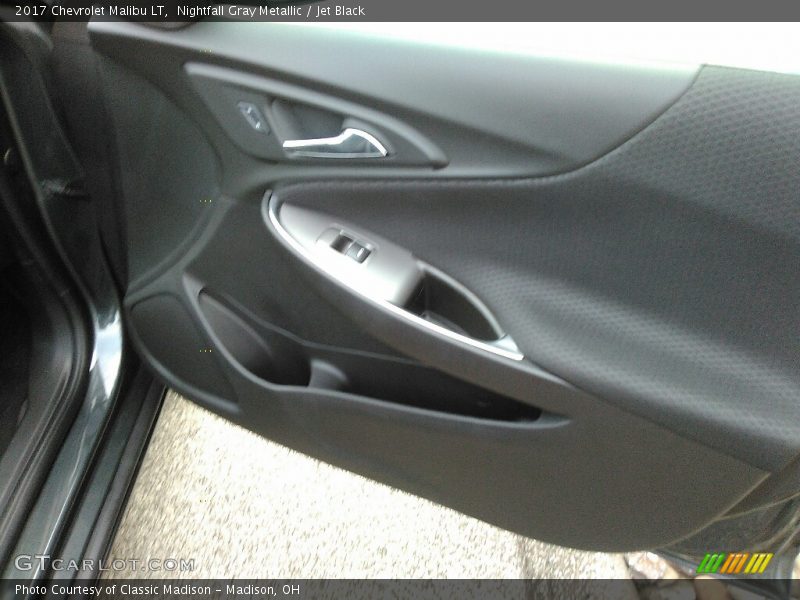 Nightfall Gray Metallic / Jet Black 2017 Chevrolet Malibu LT