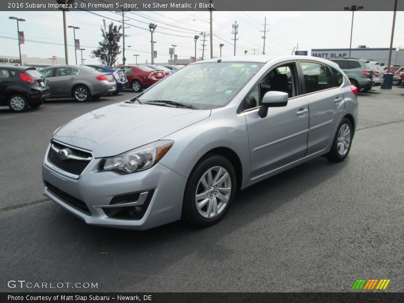 Ice Silver Metallic / Black 2016 Subaru Impreza 2.0i Premium 5-door