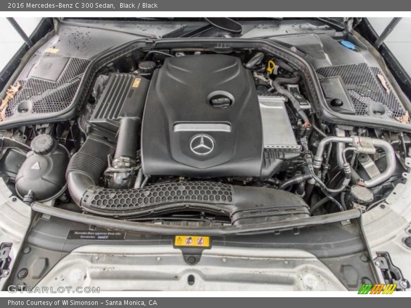 Black / Black 2016 Mercedes-Benz C 300 Sedan
