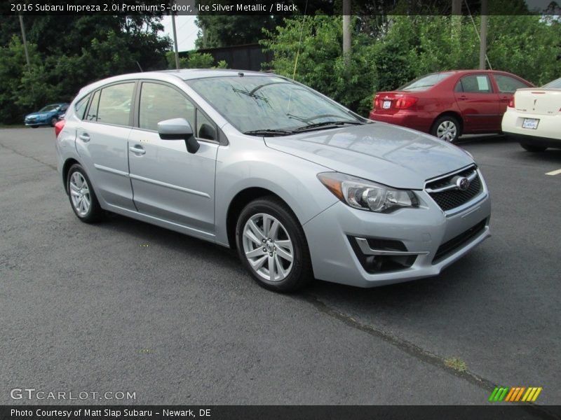 Ice Silver Metallic / Black 2016 Subaru Impreza 2.0i Premium 5-door