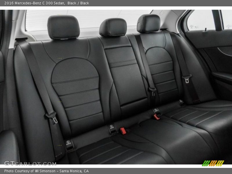 Black / Black 2016 Mercedes-Benz C 300 Sedan